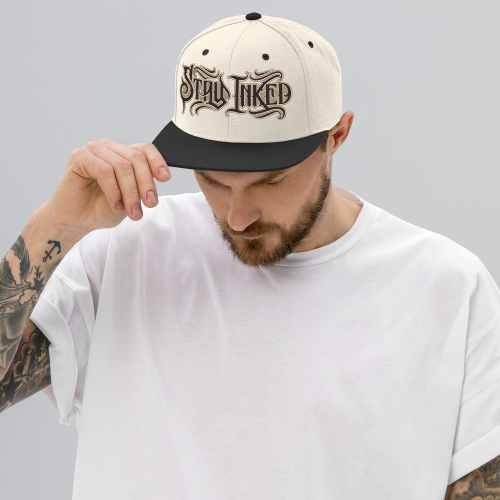 Satay Inked Snapback Hat