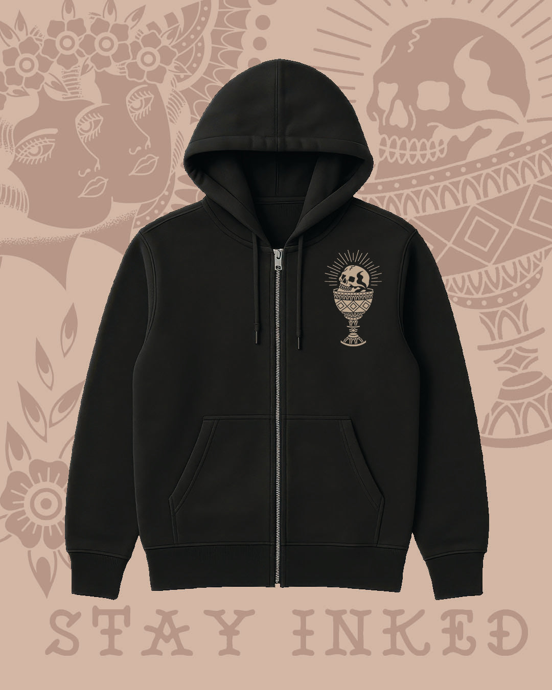 Old School Zip Hood